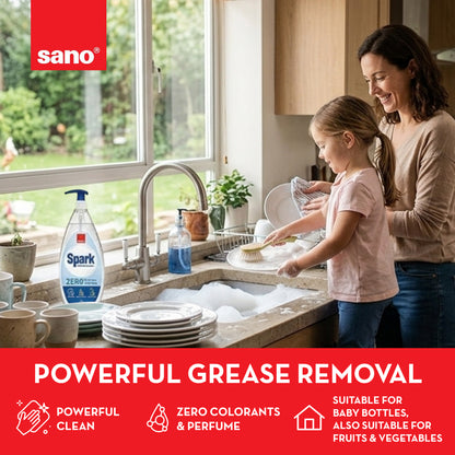 Sano Spark Dish Soap 1L Pump