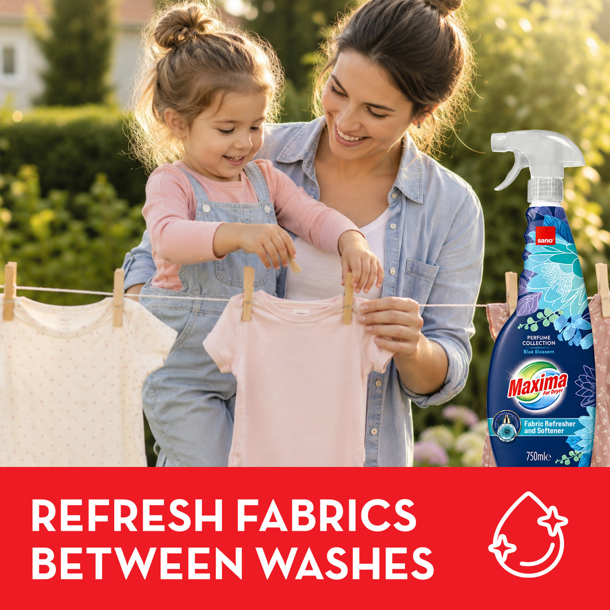 Maxima Dryer Fabric Refresher 750ml