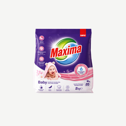Maxima Washing Powder for Babies and Sensitive Skin 2kg