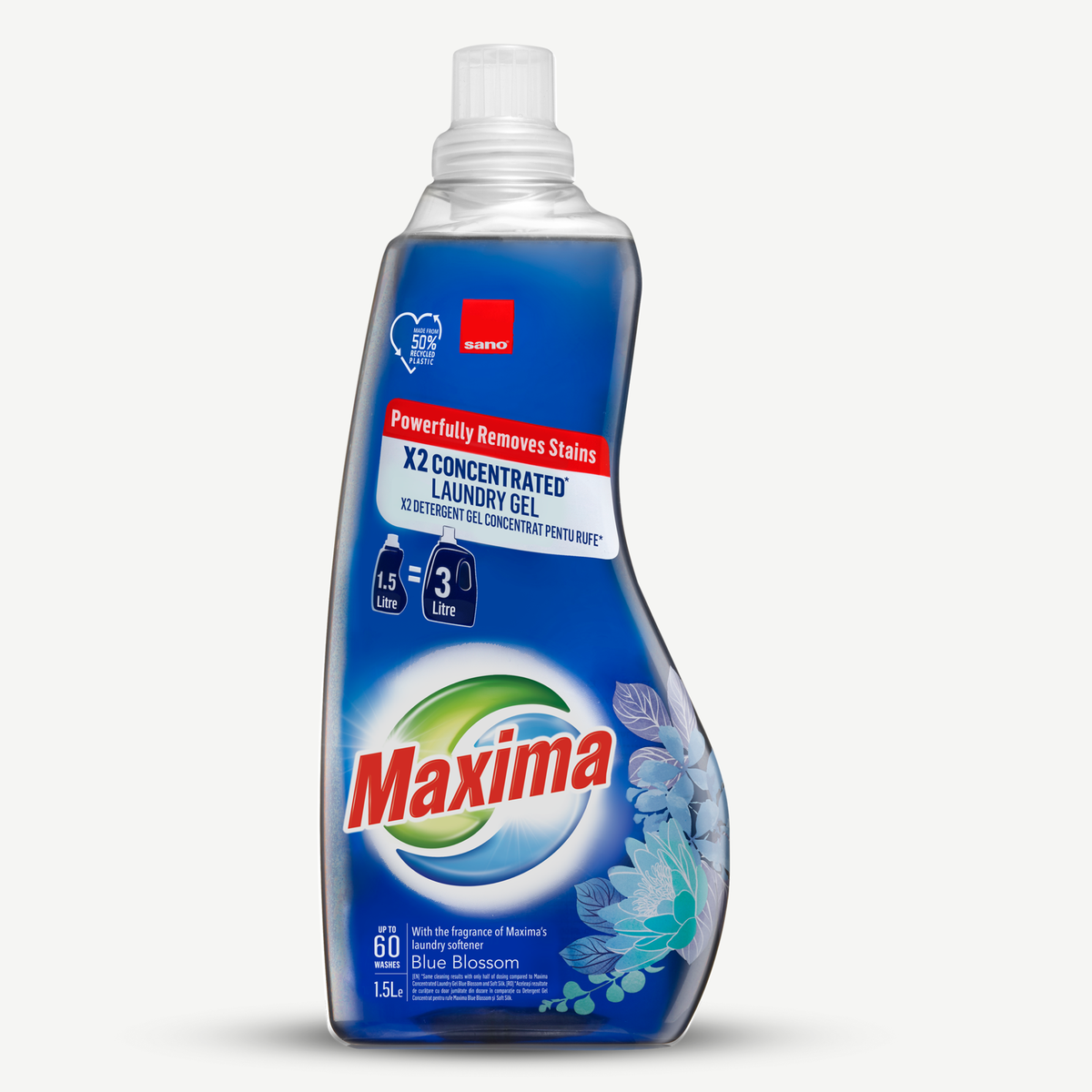 Maxima 2x Concentrated Laundry Gel 1.5L