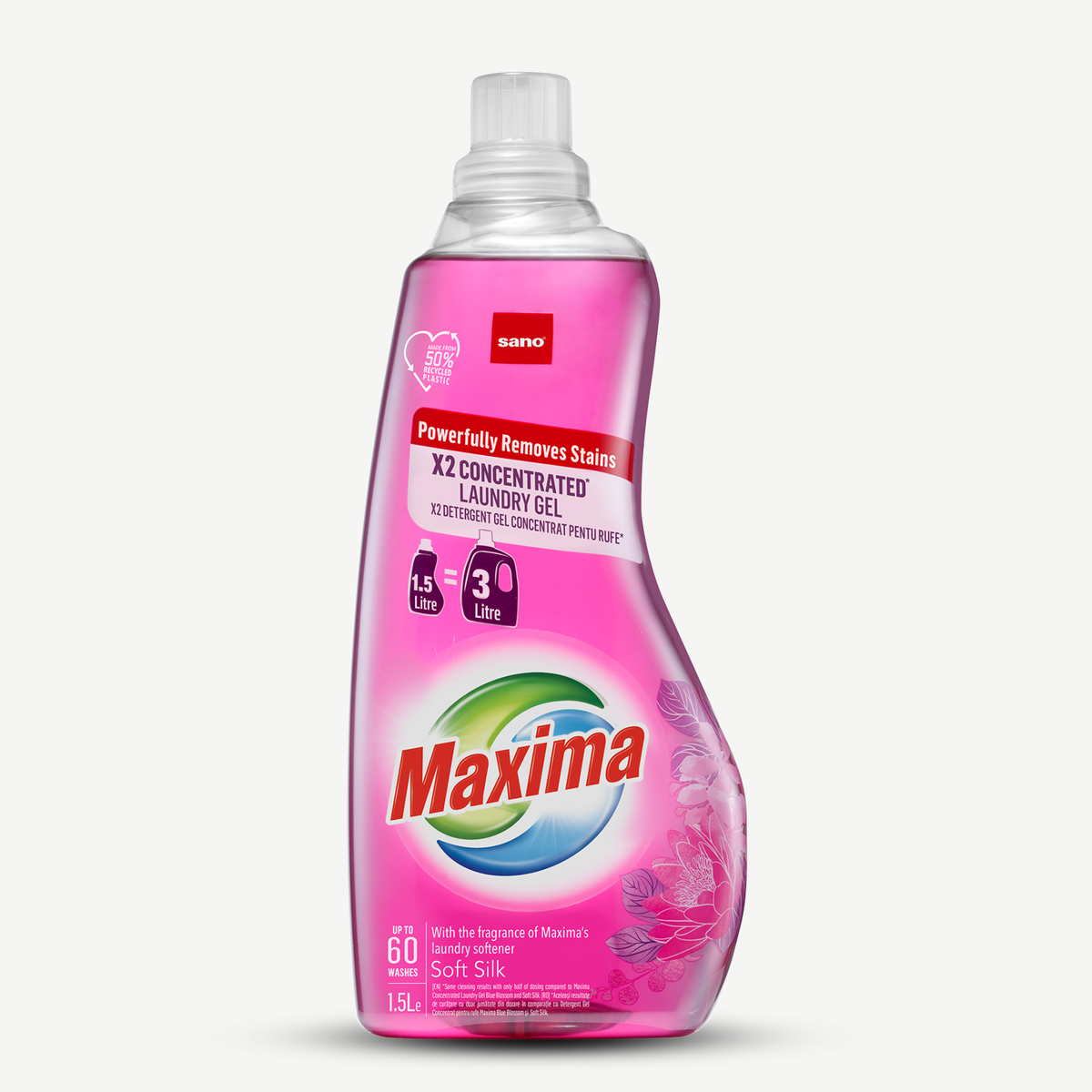 Maxima 2x Concentrated Laundry Gel 1.5L